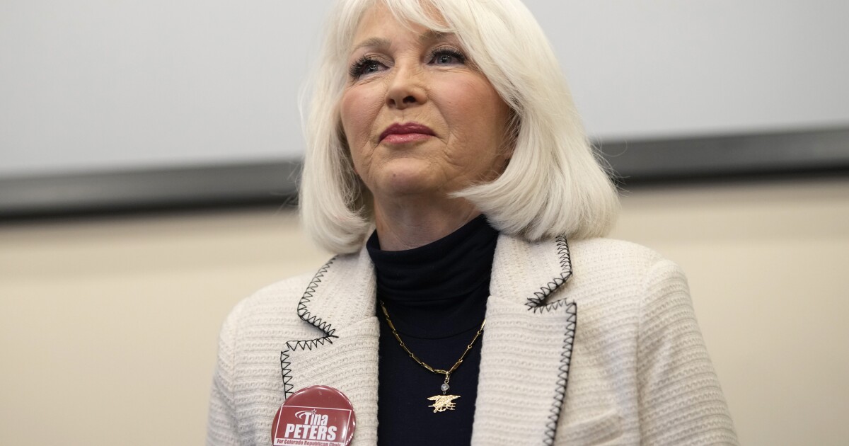 Trump pardons former Colorado elections clerk, but it won't cover a state crime