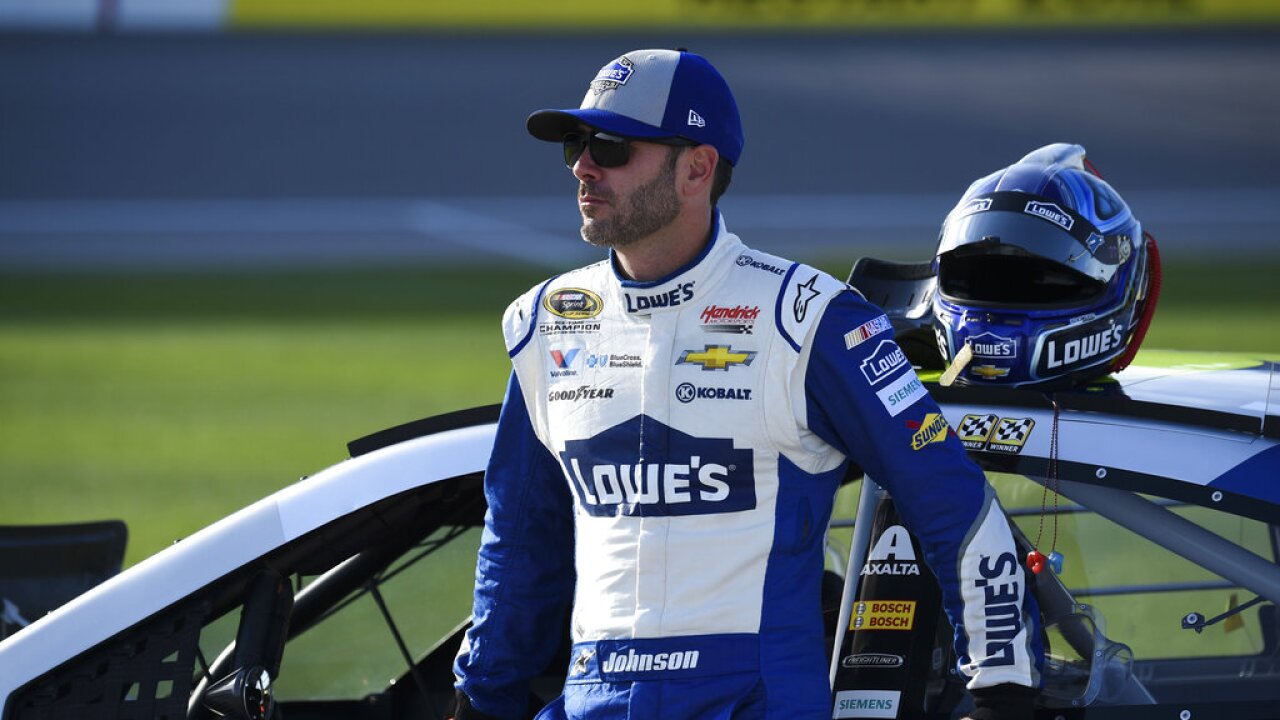 7-time NASCAR Cup Series champ Jimmie Johnson to race at Kansas Speedway in May