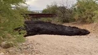 Debris floods canada del oro wash