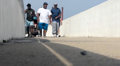 Chesapeake man makes strides towards stroke recovery by walking across Jordan Bridge