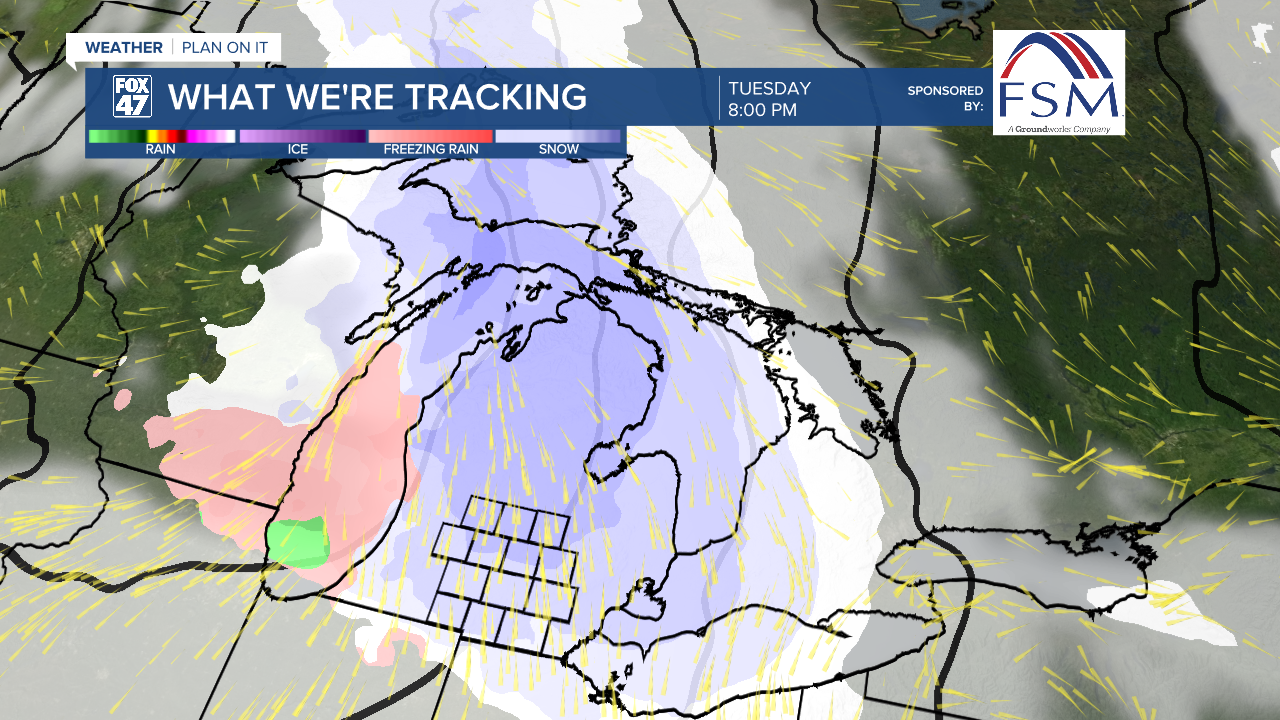 More snow is expected as we head into the new week in our neighborhoods with temperatures hovering around freezing