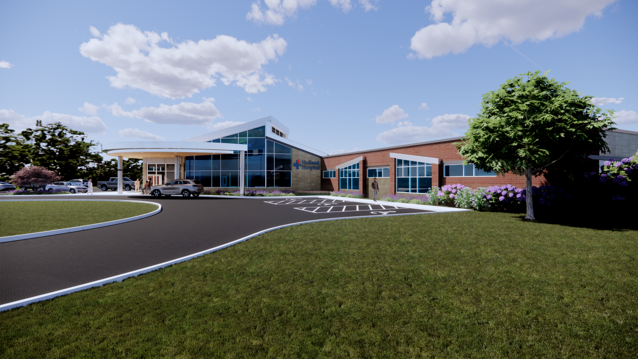 Holland Hospital Saugatuck Rendering