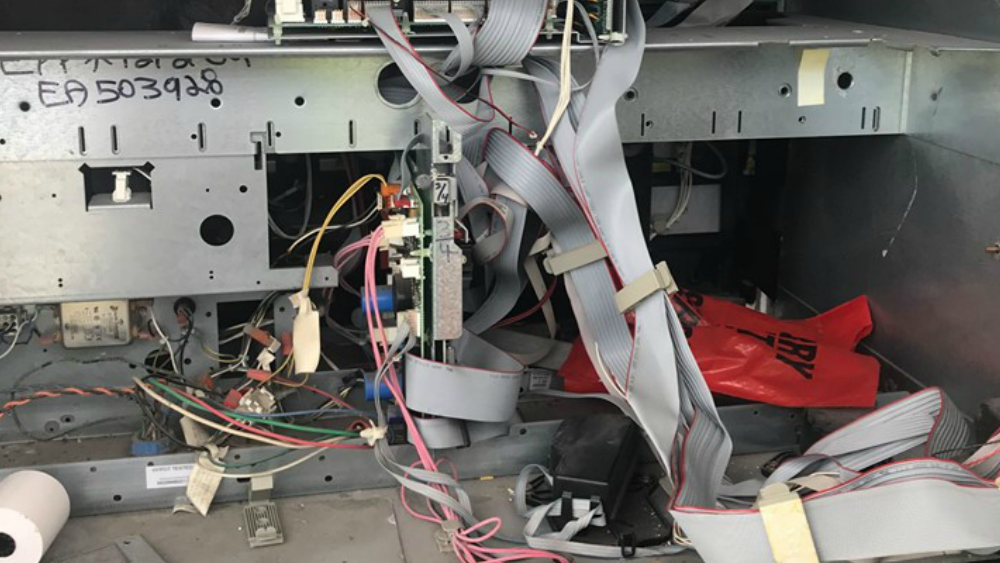 bluetooth skimmer on gas pump Seminole 3