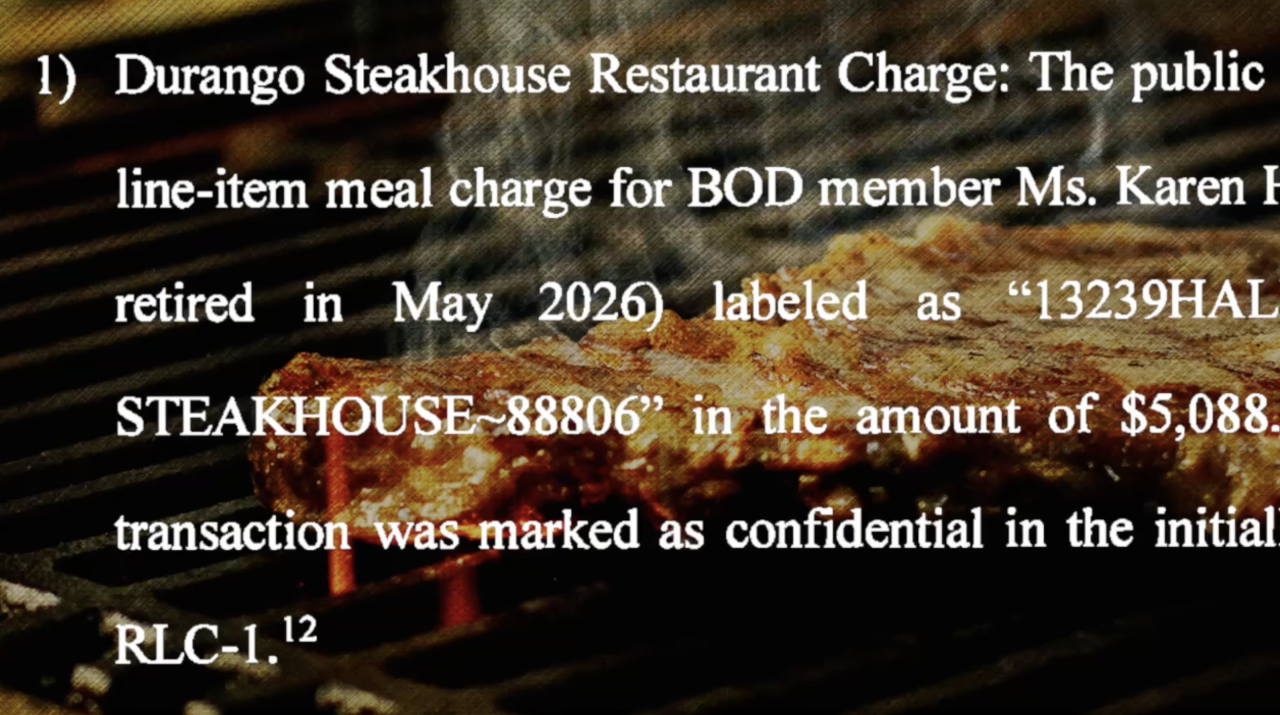 SW Gas Charges - Durango Steakhouse