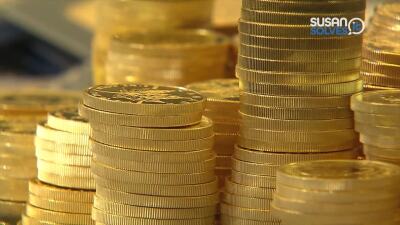 Gold coins