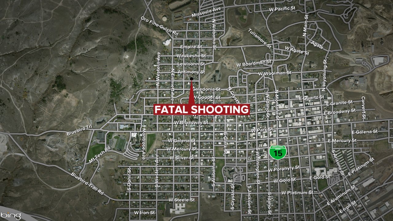 Butte Fatal Shooting Map