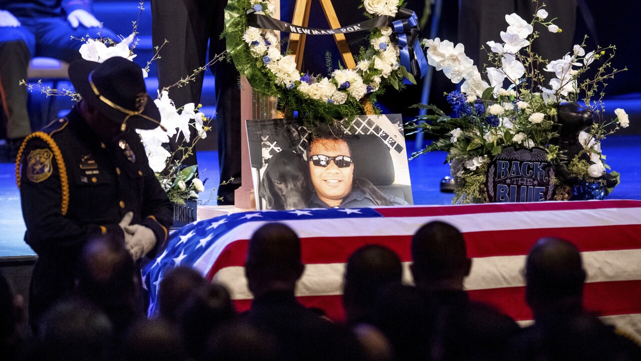 Officer Killed California