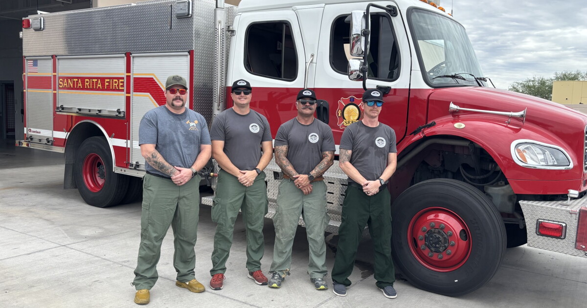 Fire Base Rita Santa Rita Fire District crews help with wildfire operations in California