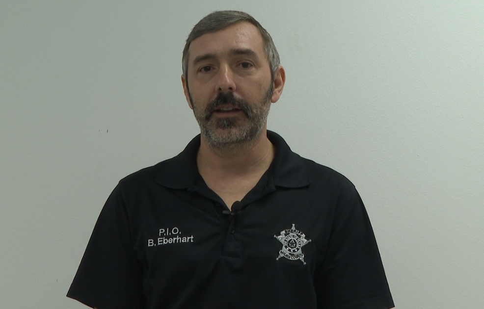 Brett Eberhart, Milam County Sheriff's Office Public Information Officer