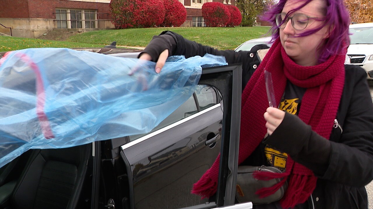 Cleveland resident car break in