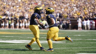 Donovan Edwards, Blake Corum Rutgers Michigan Football