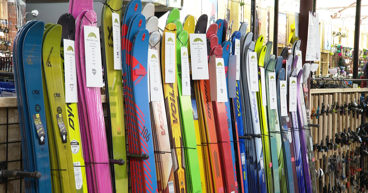 Ski, snowboarding shops thriving during pandemic