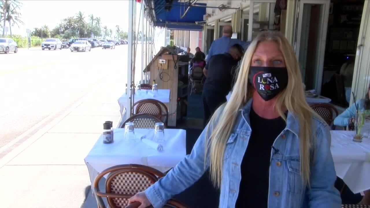 Bonnie Beer, partner at Cafe Luna Rosa