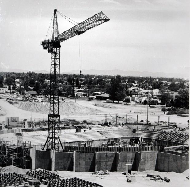 McKale Center under construction