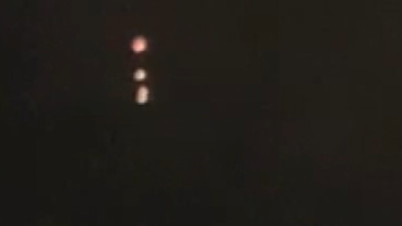 Mysterious lights over Mesa skies