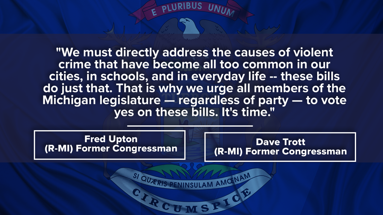 Joint Statement from Former Republican Congressmen Fred Upton & Dave Trott