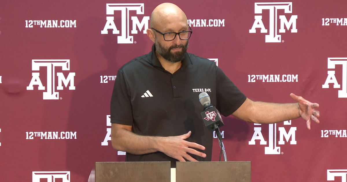Texas A&M volleyball looks to regroup as Jamie Morrison stresses health, belief ahead of Florida matchup