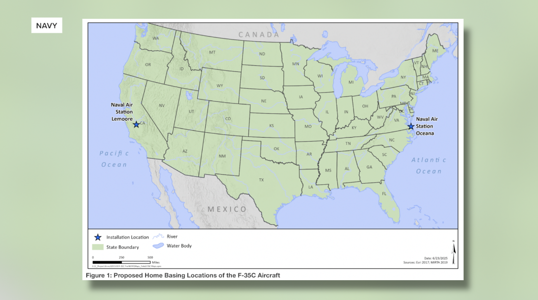 Navy seeks community input on basing F-35 jets at Oceana