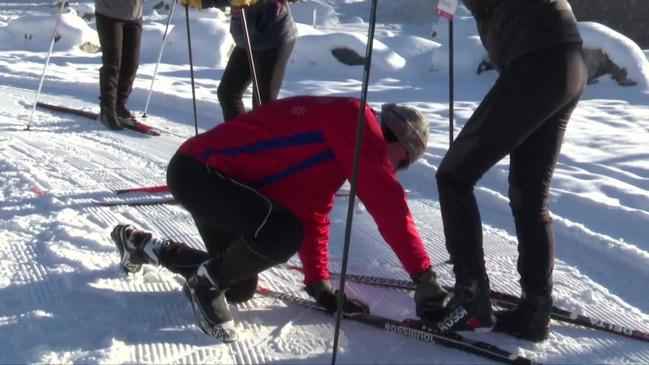 cross country skiing