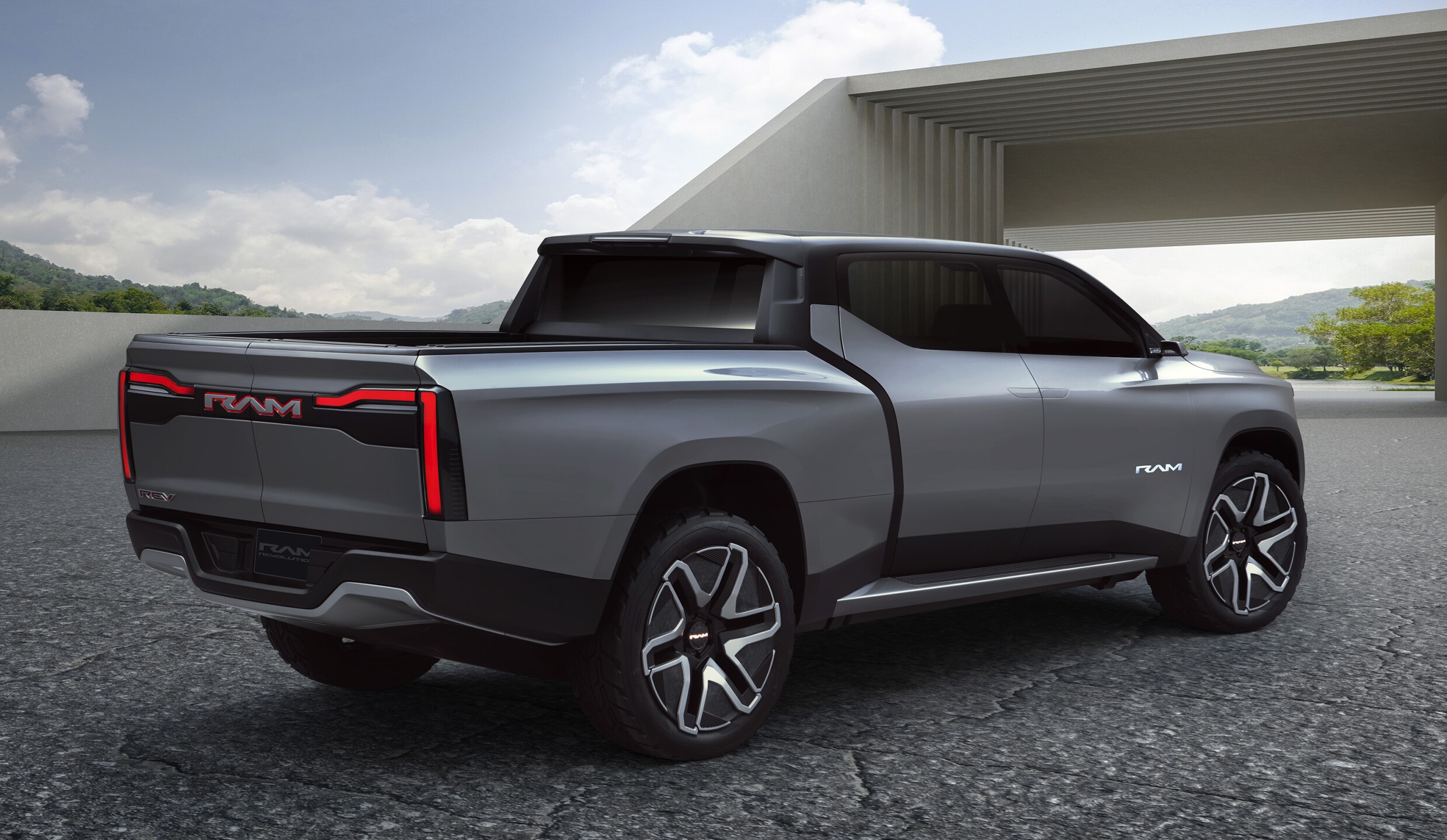 Photo gallery See the Ram 1500 Revolution EV concept truck Photo gallery See the Ram 1500 Revolution EV concept truck
