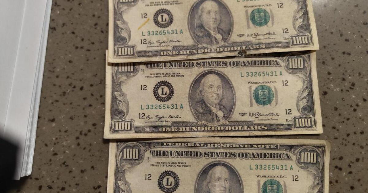 Fortville PD searching for 2 men wanted for using counterfeit $100 bills