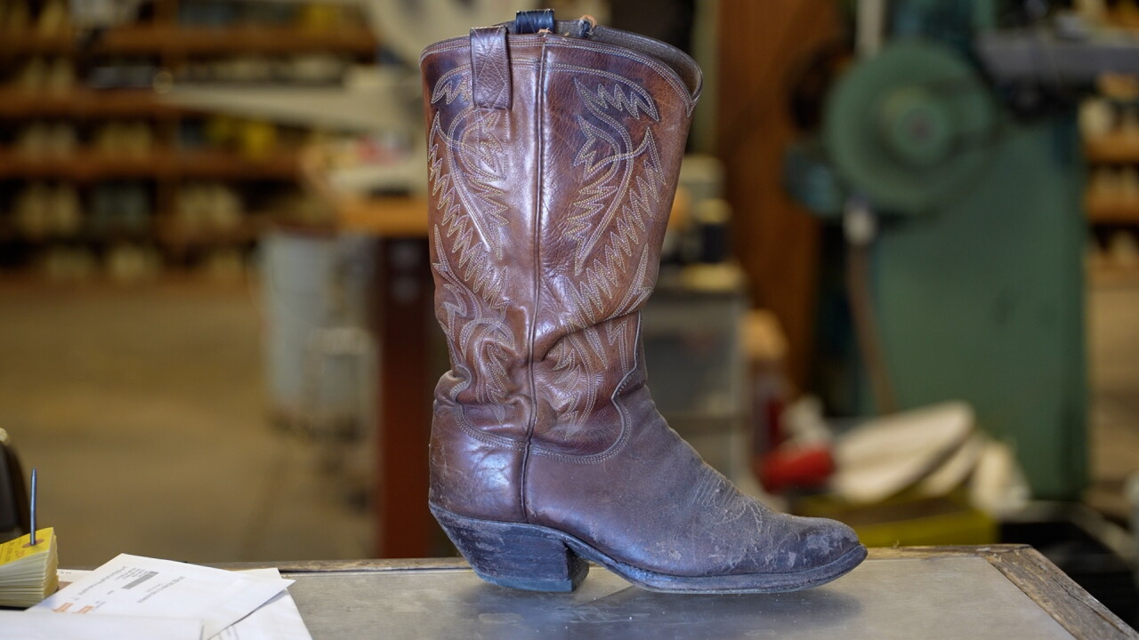 Bootmaker first pair