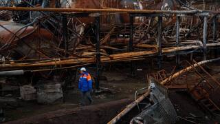 APTOPIX Russia Ukraine War Gas