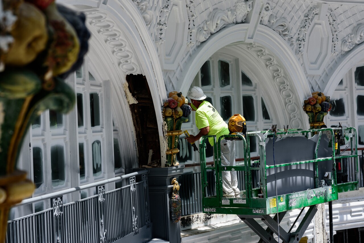 Dayton Arcade rotunda restoration