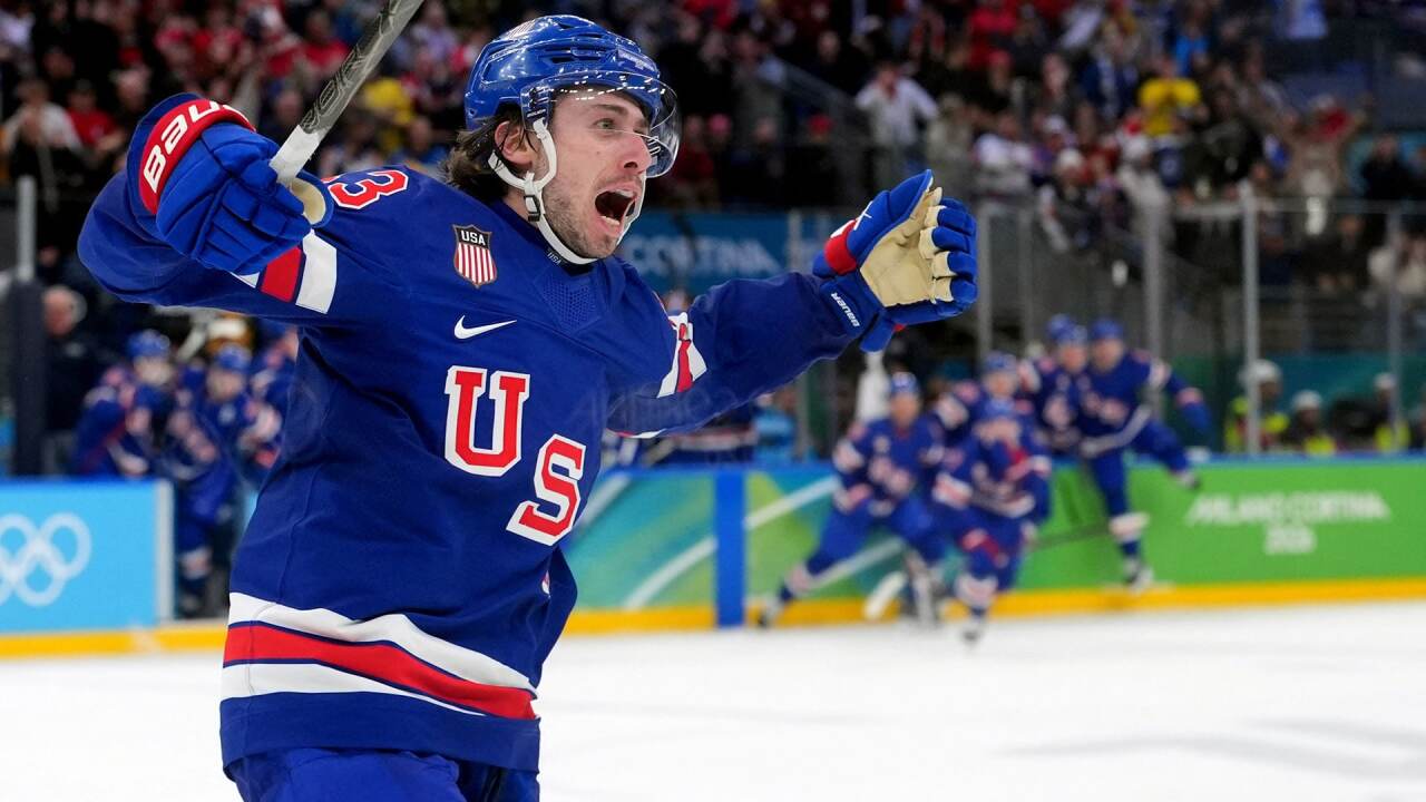 U.S. men's hockey outlasts Sweden in OT; Final four matchups set for Olympic tournament