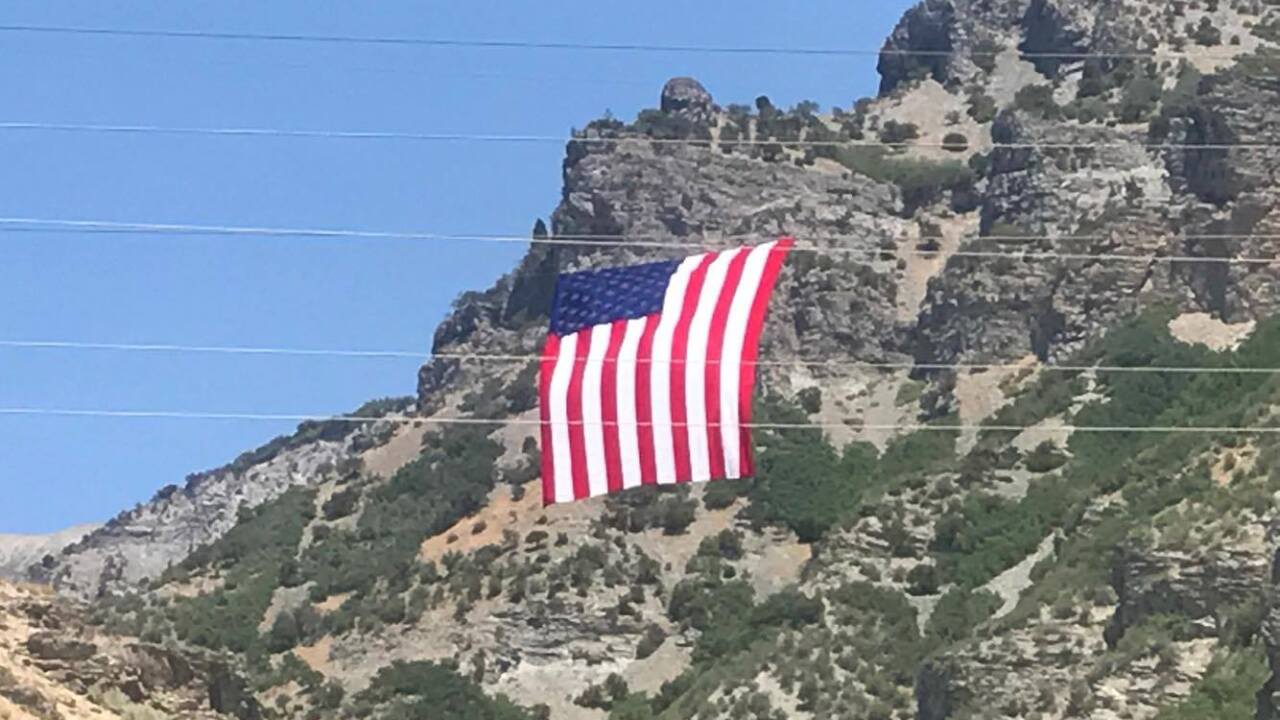 Utah Unfurls The Largest Flag Ever To Be Flown