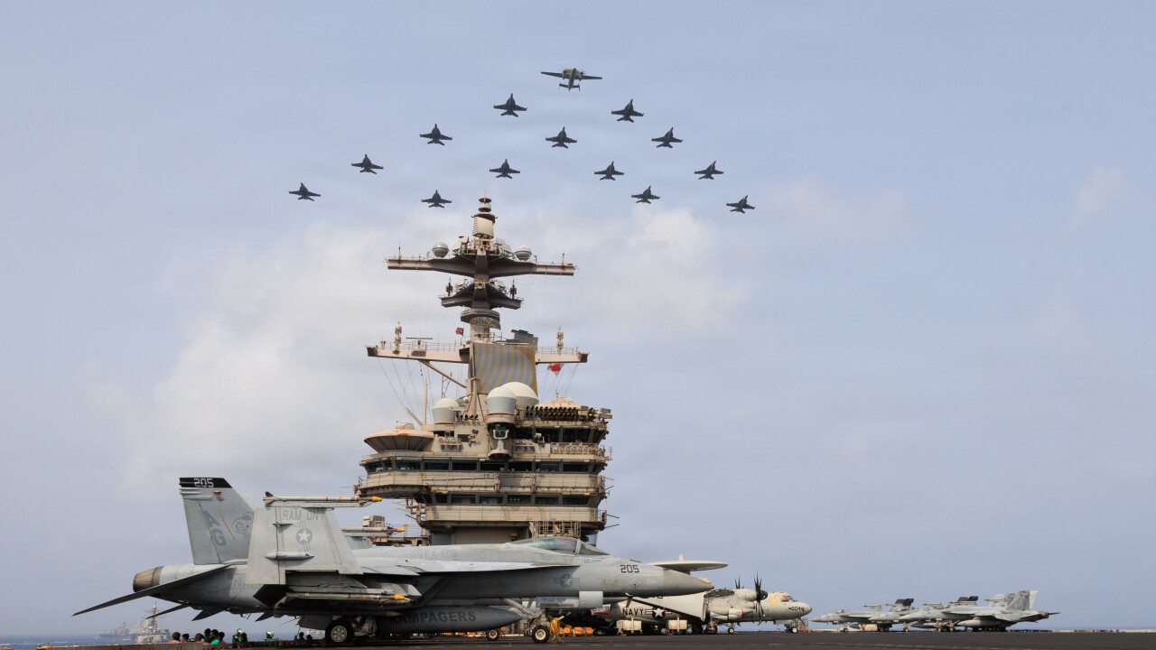 USS George H.W. Bush Conducts PHOTOEX