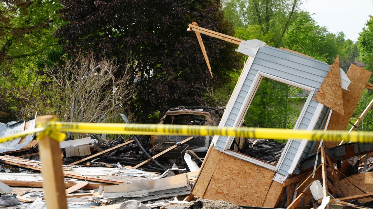Plainfield Township Home Explosion