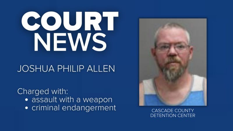 Joshua Philip Allen has been charged with assault with a weapon and criminal endangerment