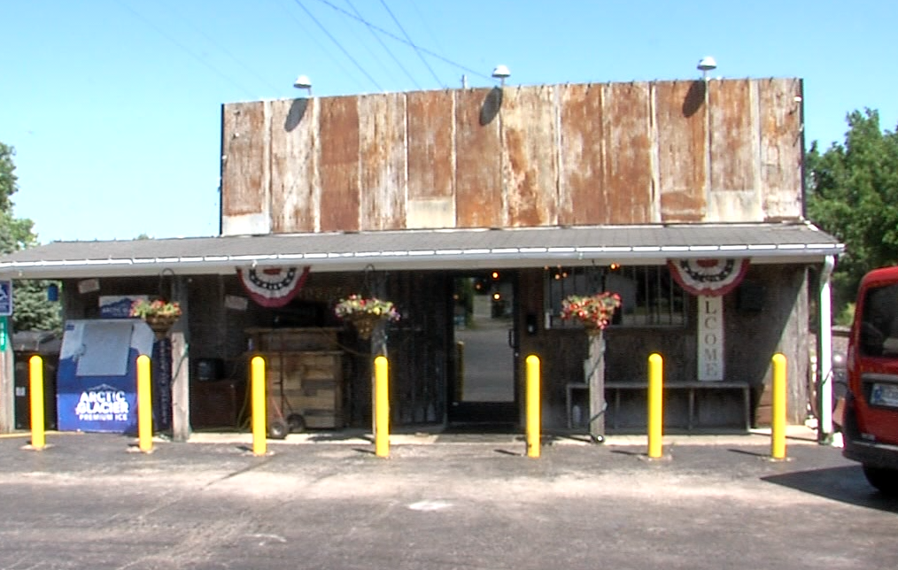 rusted silo bbq front