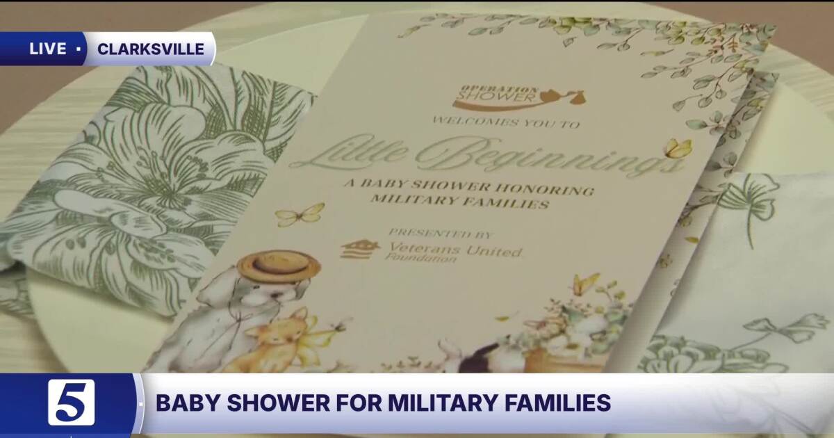 Operation Shower celebrates 30 military moms-to-be in Middle Tenn.