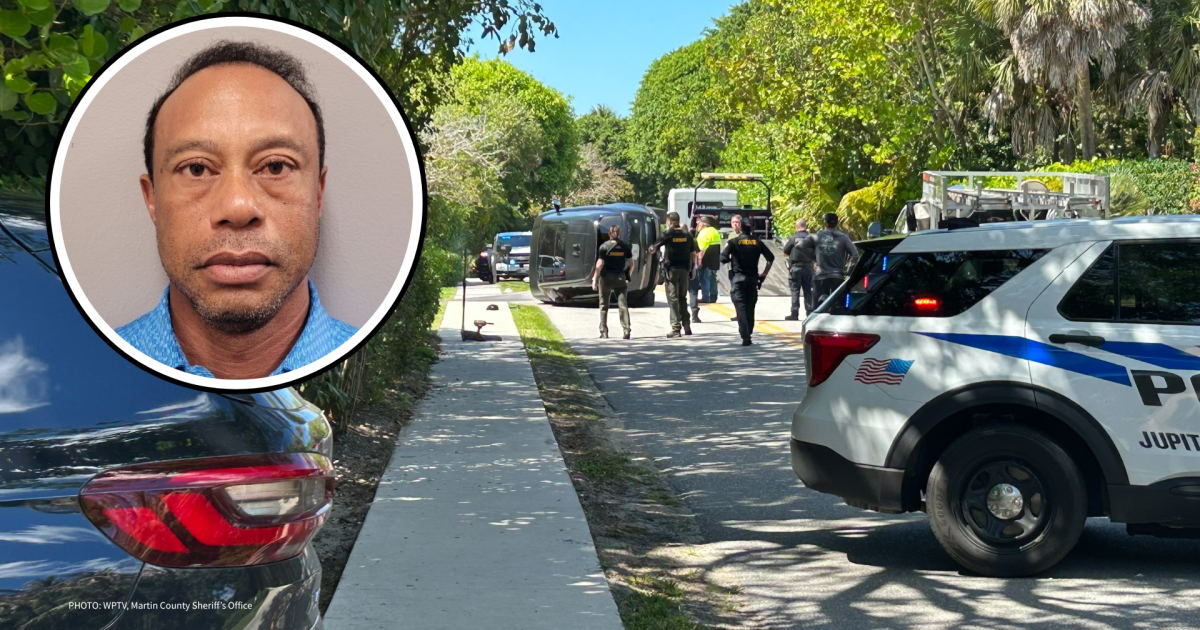 Tiger Woods released on bail hours after DUI arrest, rollover crash in Florida