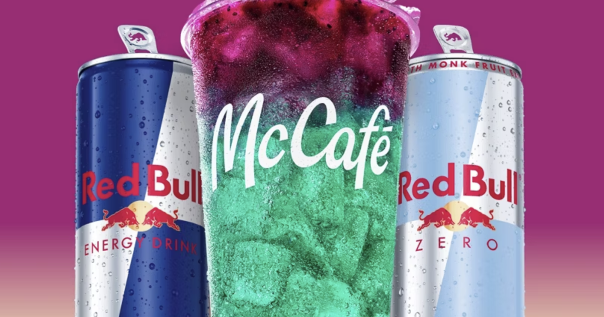 McDonald’s bringt Red Bull-Getränke und neue Limonaden für US-Kunden