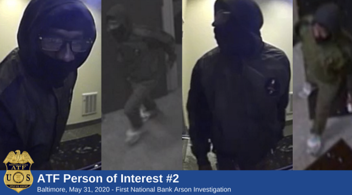 First National Bank Arson suspect 2