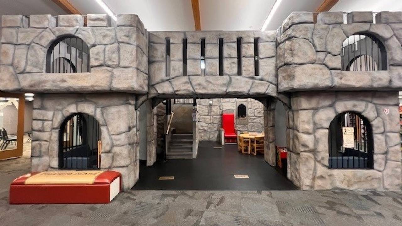 'The Castle' at the Apache Junction Public Library.
