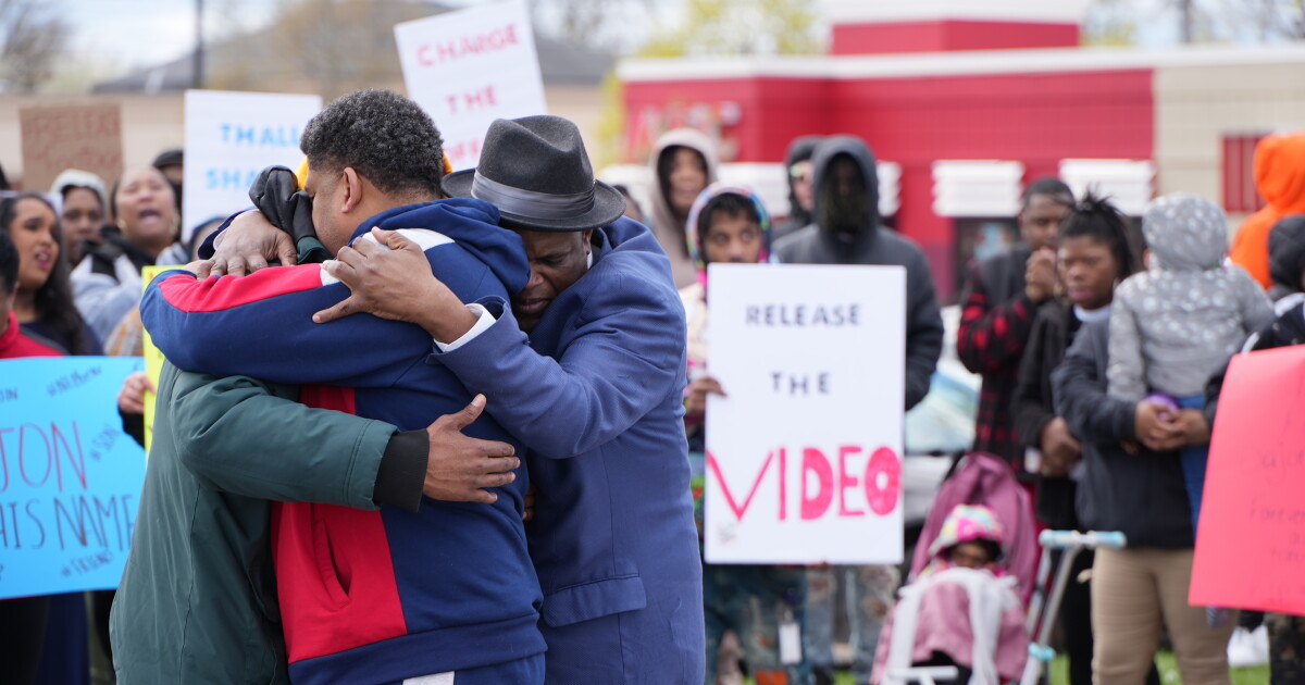 Community rallies around family of man hit, killed by unmarked police car