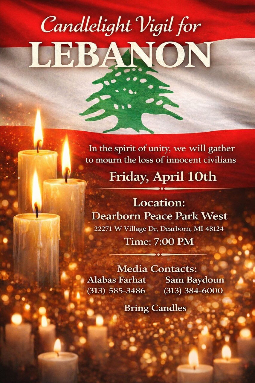 Vigil in Dearborn