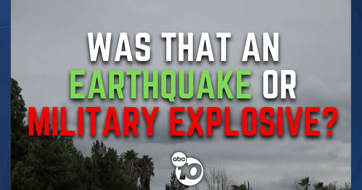Mysterious shaking was reported in San Diego County Friday morning Mysterious shaking was reported in San Diego County Friday morning