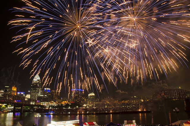 Riverfest, WEBN fireworks bring thousands to banks of Ohio River on Labor Day weekend