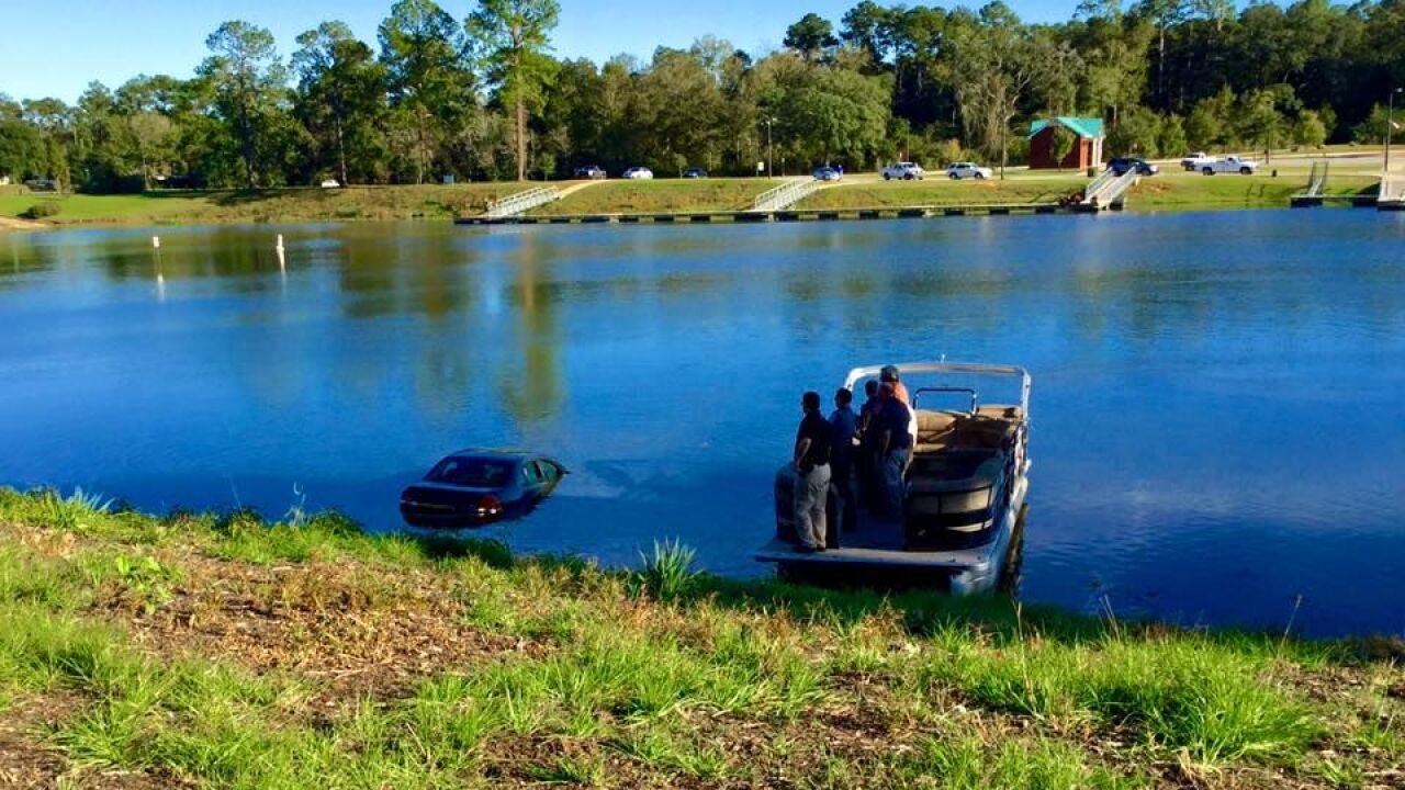 Bainbridge Car in Water pic 1