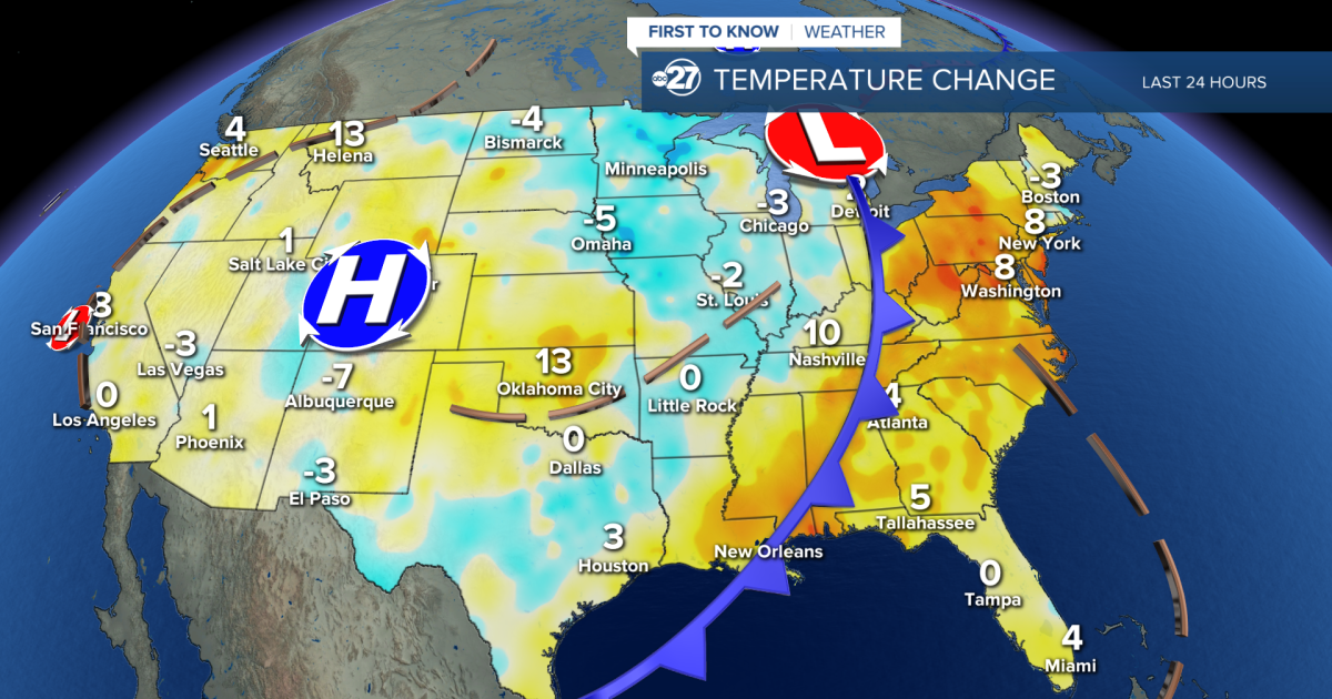 Quick change in weather Friday before sunshine returns Saturday - Vimarsana News