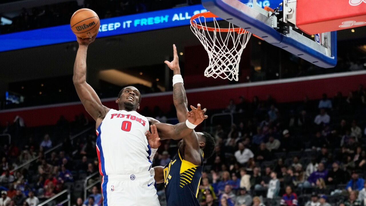 Pacers Pistons Basketball