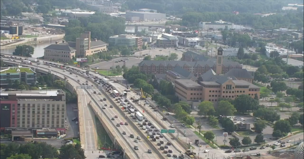 Dump truck crash closes southbound US-131 at Burton Street in Grand Rapids