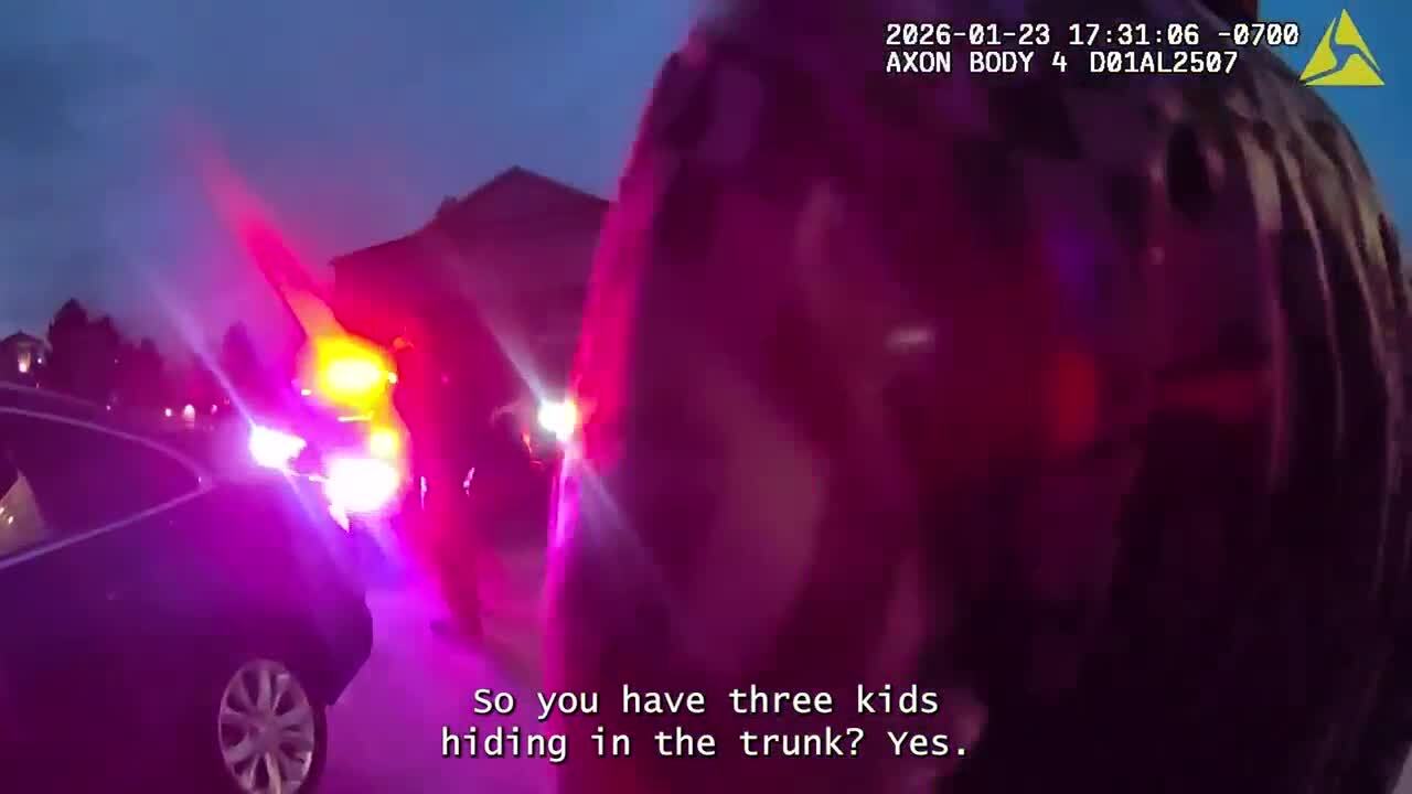 Suspected drunk driver arrested in Westminster after confessing to driving with 3 children in the trunk.jpg