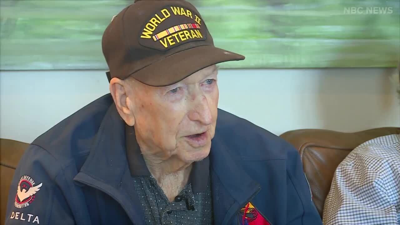Richard Lewis, World War II POW recalls being taken prisoner during Battle of the Bulge