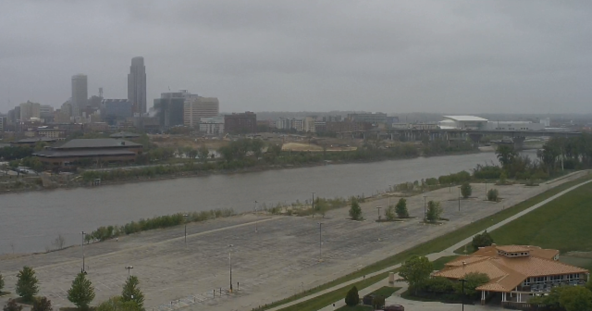 Current Missouri River level at Omaha